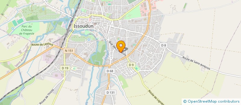localisation de l'entreprise MONSIEUR NACEUR GUEMDANI à ISSOUDUN
