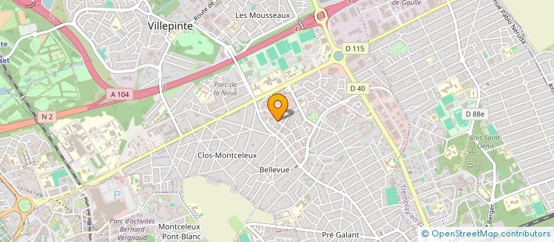 localisation de l'entreprise MONSIEUR NACEUR JEBALI à VILLEPINTE