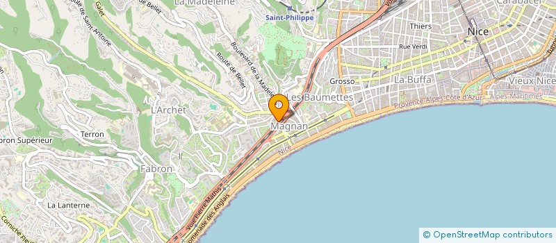 localisation de l'entreprise MONSIEUR NACEUR MOADA à NICE
