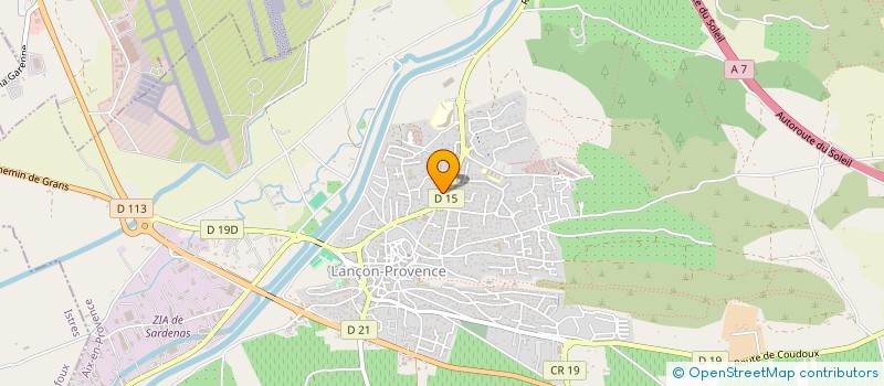 localisation de l'entreprise MONSIEUR NACEUR SELMI  LANCON-PROVENCE