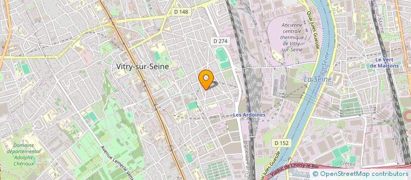 localisation de l'entreprise MONSIEUR NACIM BACHIRI à VITRY-SUR-SEINE