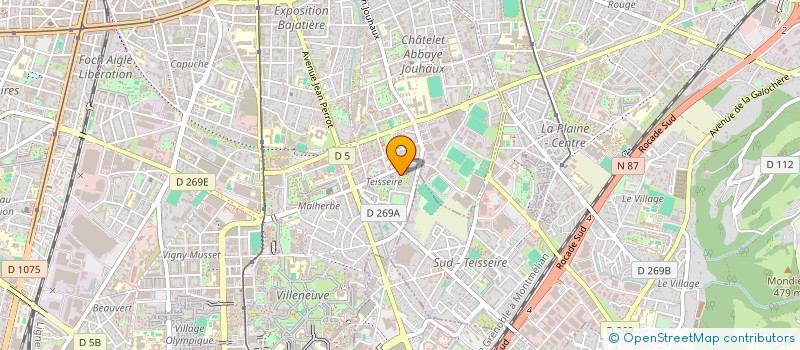 localisation de l'entreprise MONSIEUR NACIM BOURAOUI  GRENOBLE
