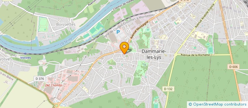 localisation de l'entreprise MONSIEUR NACIM HORRIGUE à DAMMARIE-LES-LYS