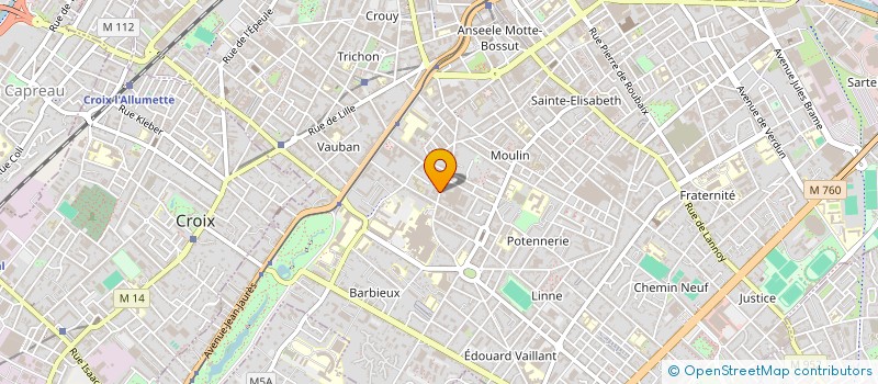 localisation de l'entreprise MONSIEUR NACIM LADROUZ  ROUBAIX