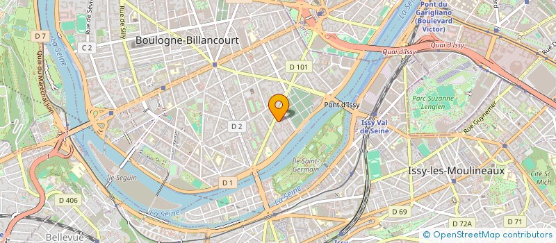 localisation de l'entreprise MONSIEUR NACIM SAIDI  BOULOGNE-BILLANCOURT