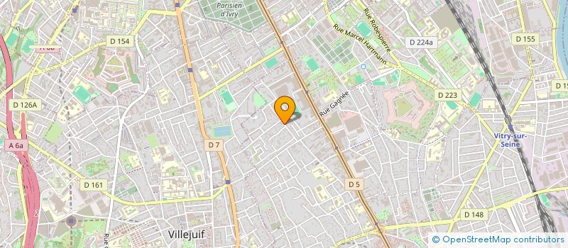 localisation de l'entreprise MONSIEUR NACIM SENINA  VITRY-SUR-SEINE