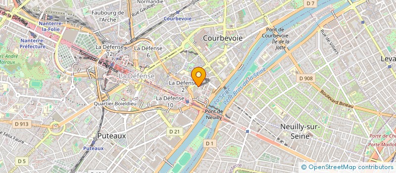 localisation de l'entreprise MONSIEUR NACIM SLIMANI à COURBEVOIE