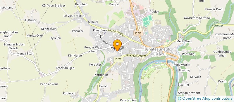 localisation de l'entreprise MONSIEUR NACIME DJADOUR  BENODET