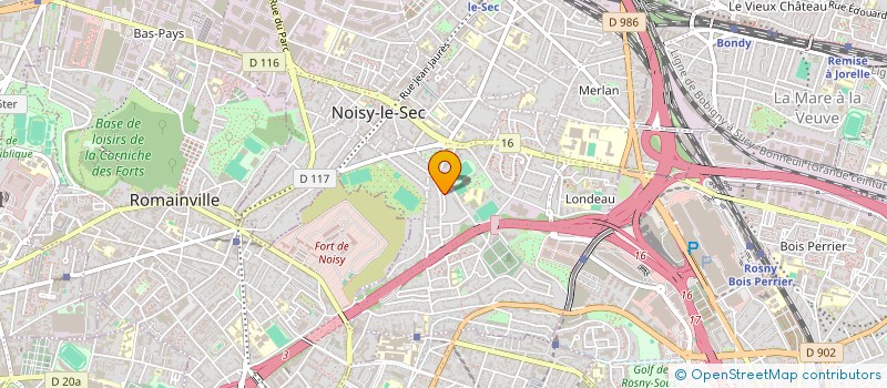 localisation de l'entreprise MONSIEUR NACIME HAMMACHE  NOISY-LE-SEC