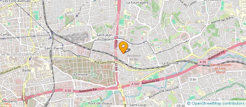 localisation de l'entreprise MONSIEUR NACIME KHELIFI à MARSEILLE