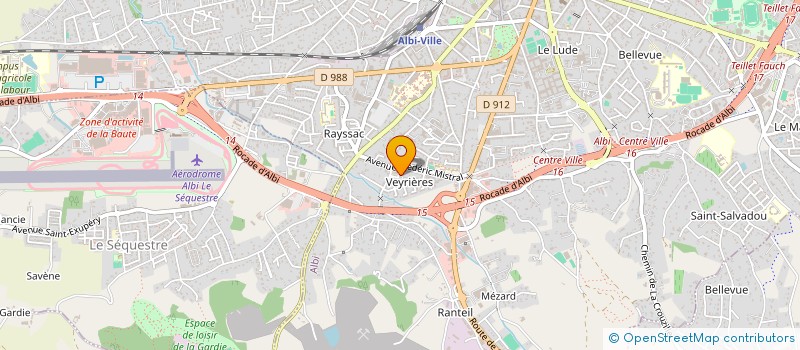 localisation de l'entreprise MONSIEUR NACIR AHMIDAYI HAMDAOUI à ALBI