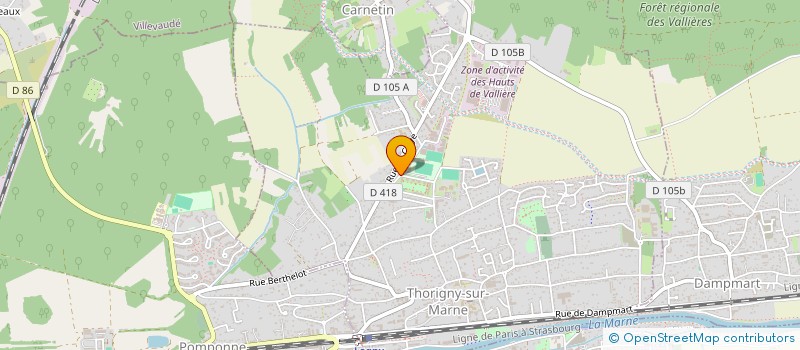 localisation de l'entreprise MONSIEUR NACYM IKEN  THORIGNY-SUR-MARNE