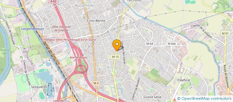 localisation de l'entreprise MONSIEUR NADAR BENARABY à TOULOUSE