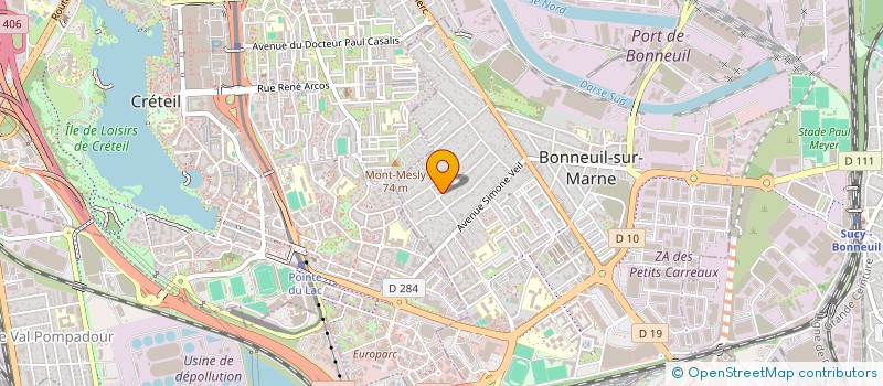 localisation de l'entreprise MONSIEUR NADARAJAH YOGESWARAN  BONNEUIL-SUR-MARNE