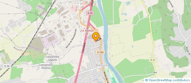 localisation de l'entreprise MONSIEUR NADARASAH VIJAYANANDAN  BRESSOLS