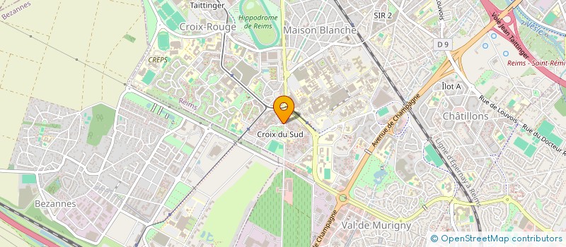 localisation de l'entreprise MONSIEUR NADEEM ABBAS  REIMS