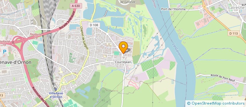 localisation de l'entreprise MONSIEUR NADEEM AHMED  VILLENAVE-D'ORNON