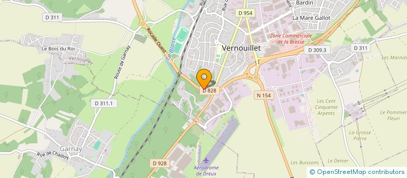 localisation de l'entreprise MONSIEUR NADEEM NAZIR à VERNOUILLET