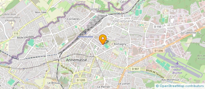 localisation de l'entreprise MONSIEUR NADEEN MUHAMMAD à ANNEMASSE