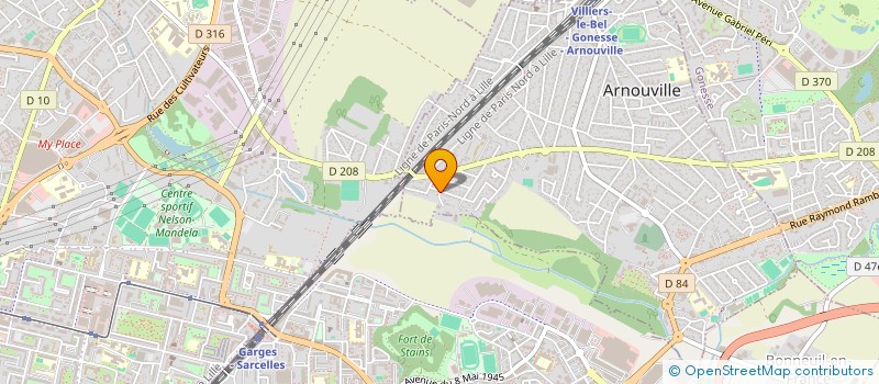 localisation de l'entreprise MONSIEUR NADER AYOUB  ARNOUVILLE