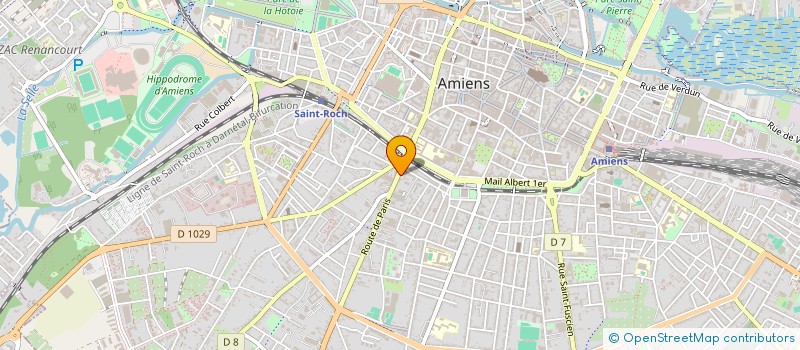 localisation de l'entreprise MONSIEUR NADER BEN GHNEIA à AMIENS
