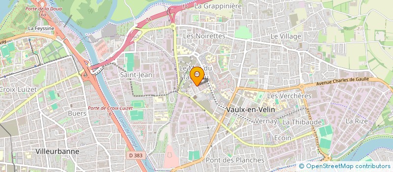 localisation de l'entreprise MONSIEUR NADER BEN HAJKASSEM BOUBAKER  VAULX-EN-VELIN