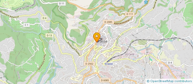 localisation de l'entreprise MONSIEUR NADER BEN NACEUR  GRASSE