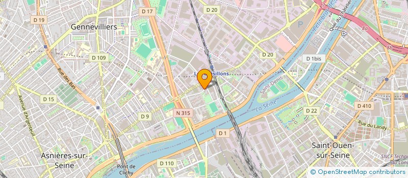 localisation de l'entreprise MONSIEUR NADER BENAMOR  ASNIERES-SUR-SEINE