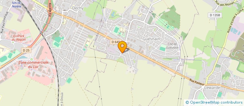 localisation de l'entreprise MONSIEUR NADER BENMOUSSA  SIN-LE-NOBLE