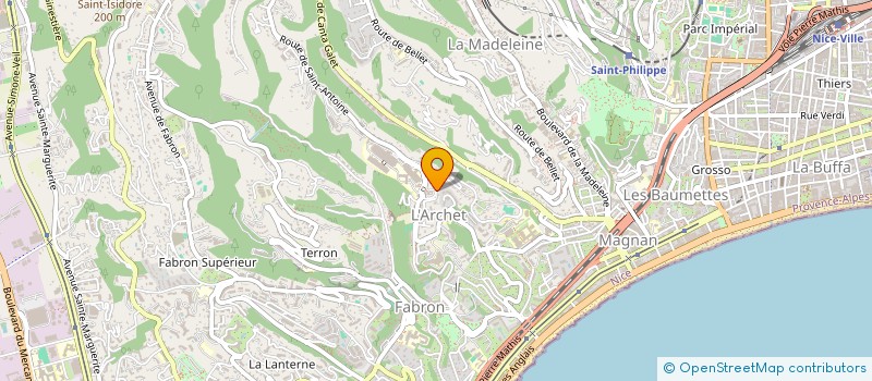 localisation de l'entreprise MONSIEUR NADER FAKIH à NICE