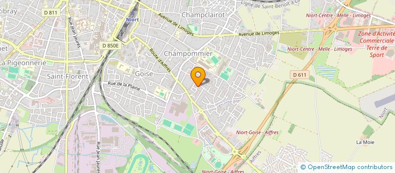 localisation de l'entreprise MONSIEUR NADER GHANEM à NIORT