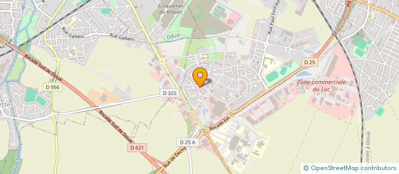 localisation de l'entreprise MONSIEUR NADER KAHLAT à SIN-LE-NOBLE