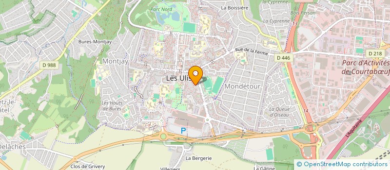 localisation de l'entreprise MONSIEUR NADER KNIS à LES ULIS
