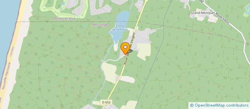 localisation de l'entreprise MONSIEUR NADER LAZLI  MESSANGES