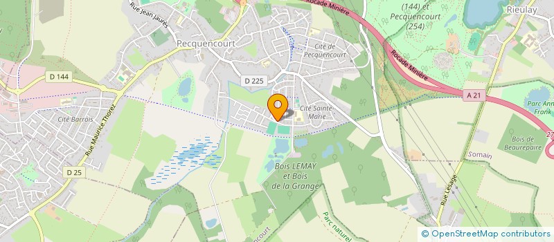 localisation de l'entreprise MONSIEUR NADER MARZOUGUI  PECQUENCOURT