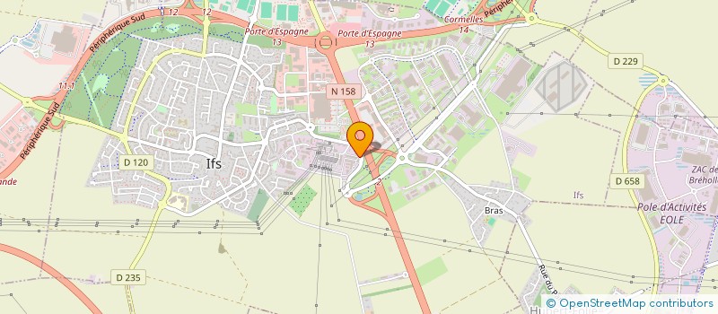 localisation de l'entreprise MONSIEUR NADER NABIKHAVARI  IFS