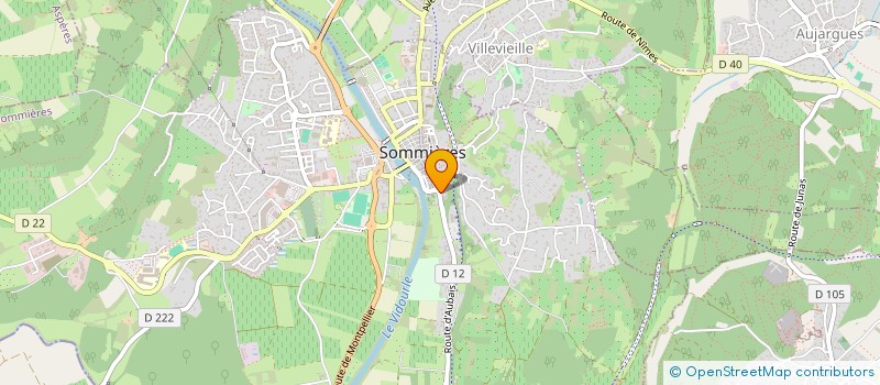 localisation de l'entreprise MONSIEUR NADER OUAKIDOU  SOMMIERES