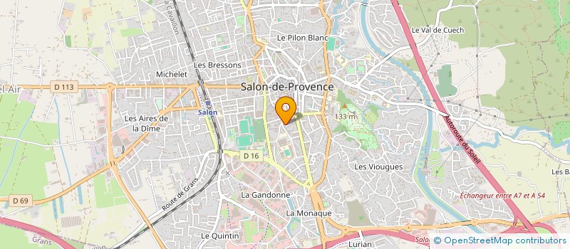 localisation de l'entreprise MONSIEUR NADER SFAXI  SALON-DE-PROVENCE