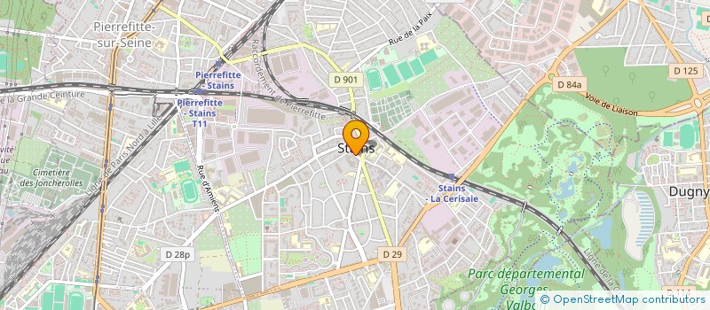 localisation de l'entreprise MONSIEUR NADER SLEMANKHIL à STAINS