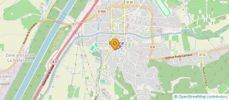 localisation de l'entreprise MONSIEUR NADER TAMSOUH  BOLLENE