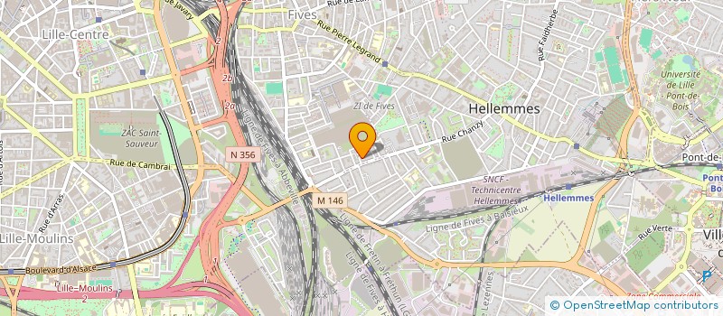 localisation de l'entreprise MONSIEUR NADER TBENI à LILLE