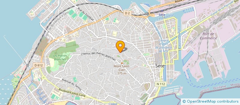 localisation de l'entreprise MONSIEUR NADEZHDA ARZHAKOVA à SETE