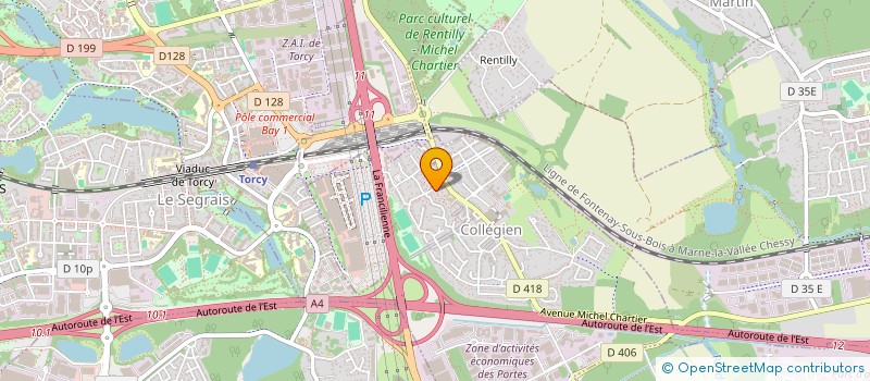 localisation de l'entreprise MONSIEUR NADHEM BESGHAIER  COLLEGIEN