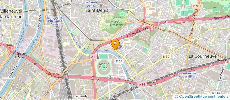 localisation de l'entreprise MONSIEUR NADHEM HANINE à SAINT-DENIS