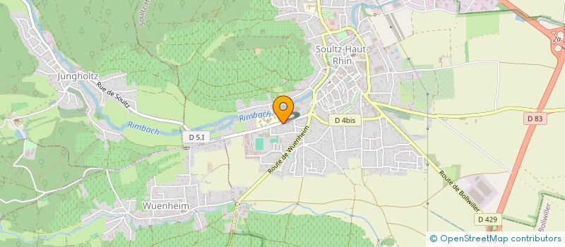 localisation de l'entreprise MONSIEUR NADHIR BOUSLAMA  SOULTZ-HAUT-RHIN