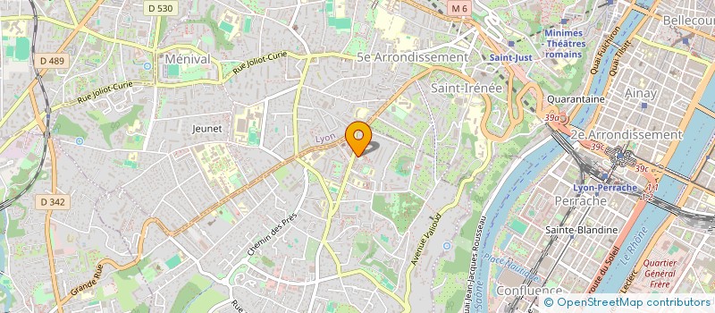 localisation de l'entreprise MONSIEUR NADHIR DAHANE  SAINTE-FOY-LES-LYON