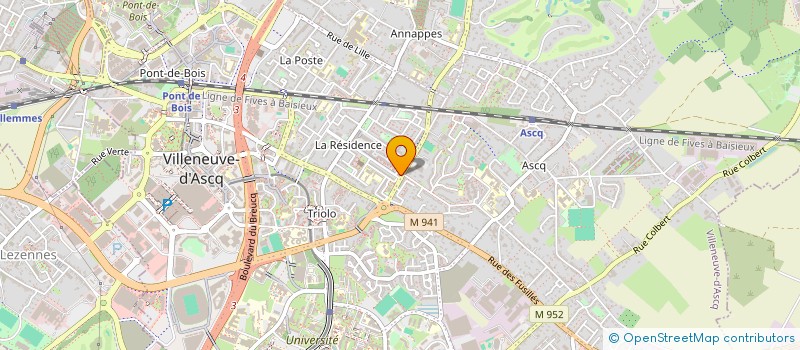 localisation de l'entreprise MONSIEUR NADHIR DARZIRAR  VILLENEUVE-D'ASCQ