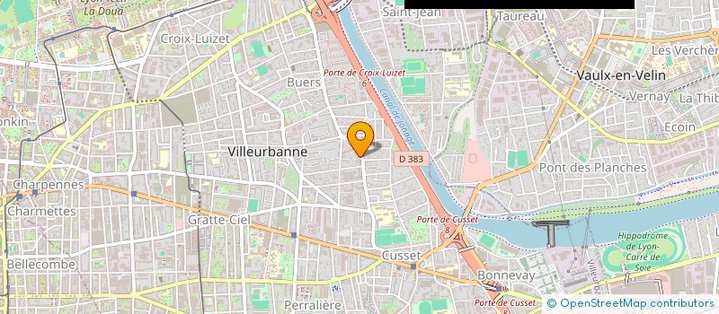 localisation de l'entreprise MONSIEUR NADHIR TAOURIRTI  VILLEURBANNE