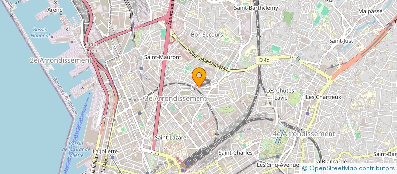 localisation de l'entreprise MONSIEUR NADHMI JAZI à MARSEILLE
