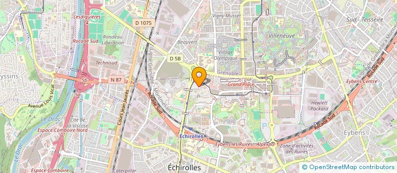 localisation de l'entreprise MONSIEUR NADHOIRI MOUSTADIRANE  ECHIROLLES